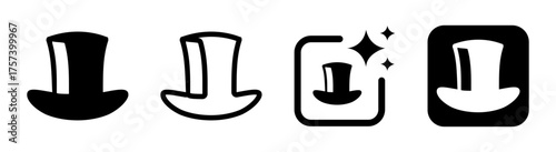 Hat icon vector illustration featuring headwear and branding symbol in transparent PNG format ideal for fashion, apparel, marketing, identity, clothing, and accessory design projects