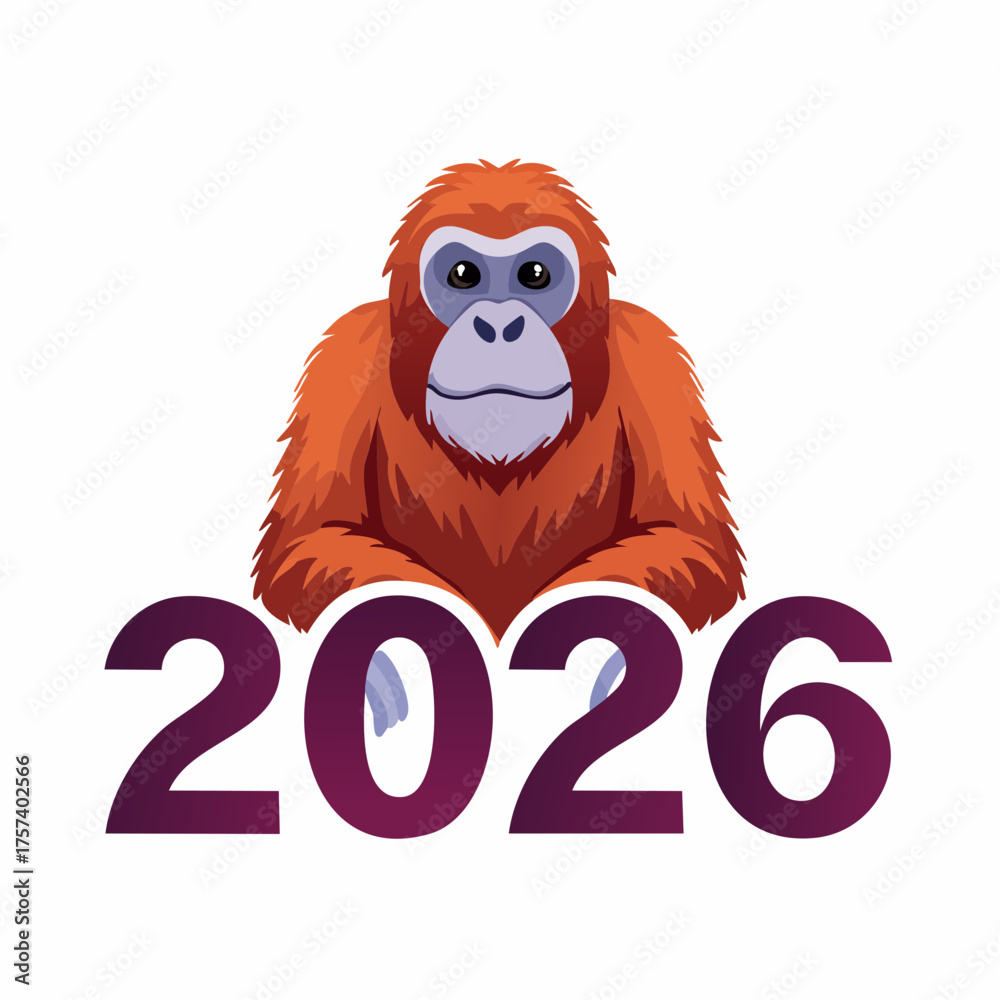 Naklejka premium 2026