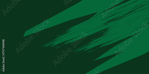 Green color pattern gradient grunge texture background. Dots pop art comics sport style vector illustration.