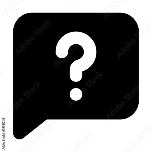 Comment Question Icon Filled