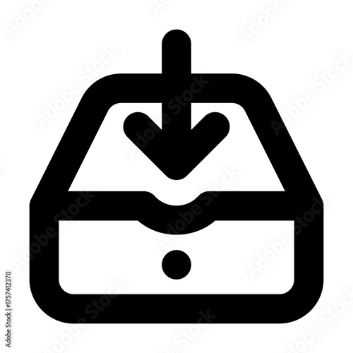 Inbox Icon Outline