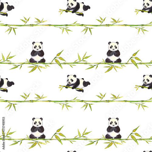 Pattern Panda bamboo