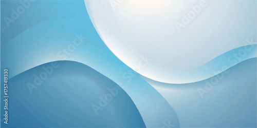 Abstract blue wave design wallpaper with futuristic lines and light texture illustration