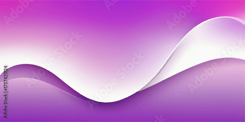 Abstract purple and pink wave pattern illustration with flowing lines for a digital backdrop design