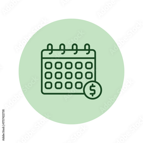 Payment Reminder pentaglow , vector, pixel perfect, illustrator file 
