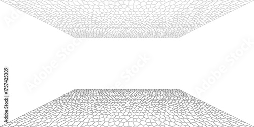 ​​abstract architecture 3d illustration background.vector.eps 10