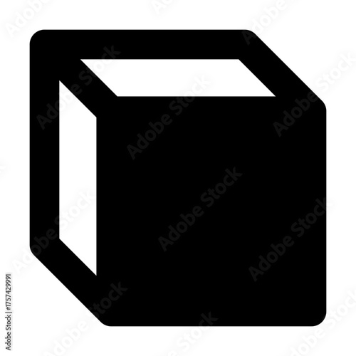 Cube Filled Icon