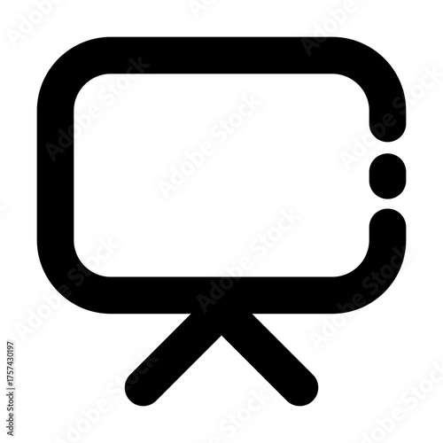 Board Icon Broken Line