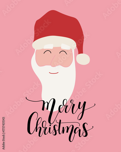 Merry Christmas. Perfect design for greeting cards, posters and social media. Holidays Lettering. 