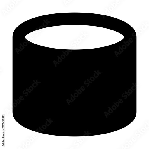 Cylinder Filled Icon