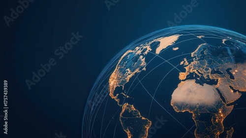 Radar infographic comparing old vs new global supply hubs