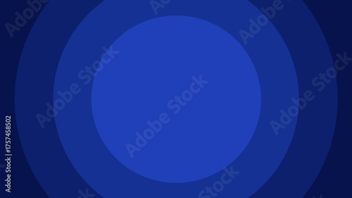 blue circle transition background animated