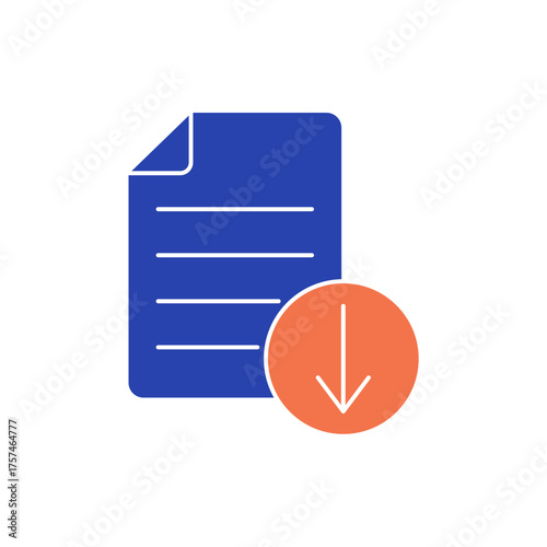 Magnifying Glass icon outline editable stroke line drawing eps