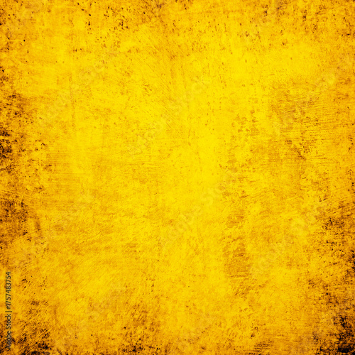Yellow Grunge Background Texture