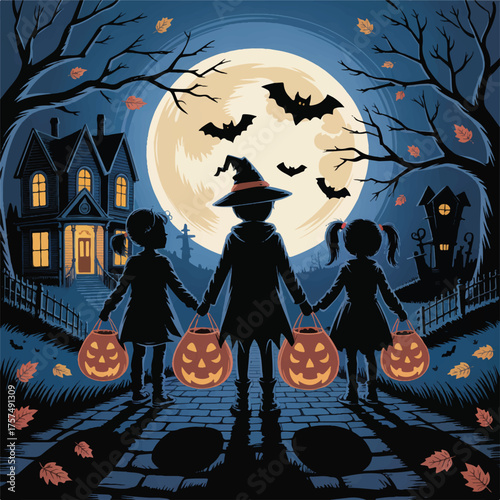 halloween themed image..it can be used in poser, websote banner ,tshirt etc
