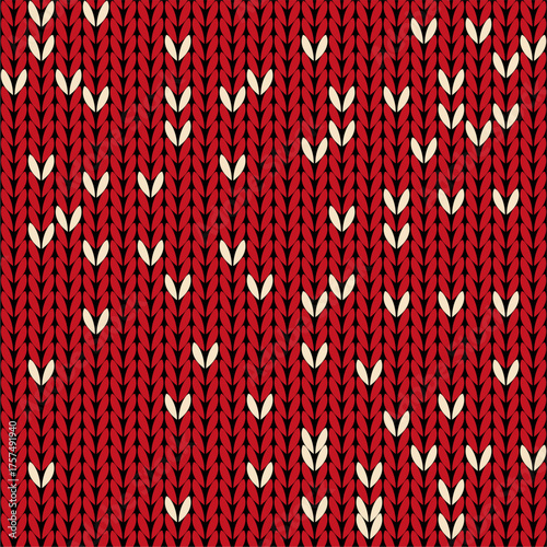 Knitted background pattern wallpaper knitting decorative print handmade textile knitting handiwork	