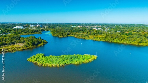 Alligator Lake near Tampa Bay, Florida