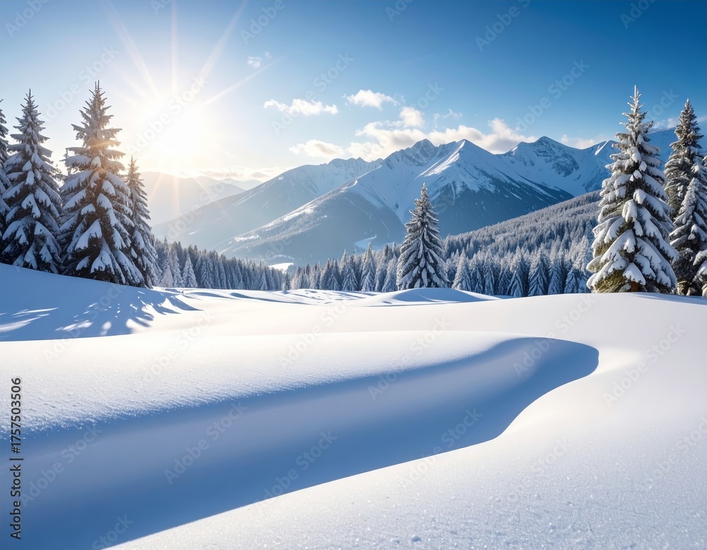 Obraz premium Christmas winter natural snow isolated. Large beautiful snowdrift cutout