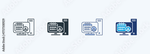 Personalized Calendar  Multiple Style Icon