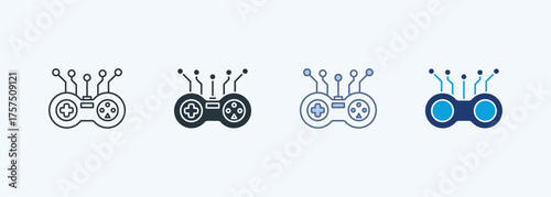Ai Gaming Multiple Style Icon