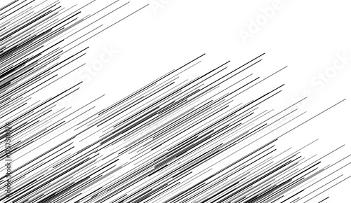Dynamic Black and White Lines on White Background stock illustration