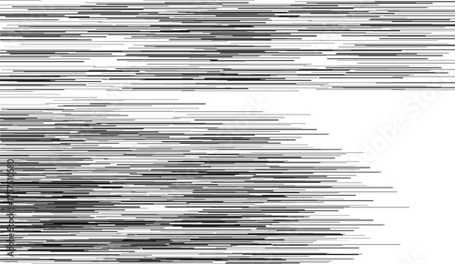Dynamic Black and White Lines on White Background stock illustration