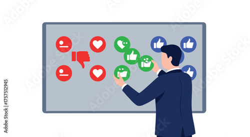 Analyzing Social Media Engagement Metrics and User Sentiment Through Visual Feedback Collection