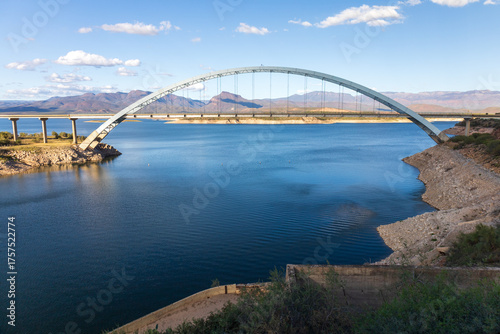 Bilde på lerret Theodore Roosevelt Lake Bridge in Arizona