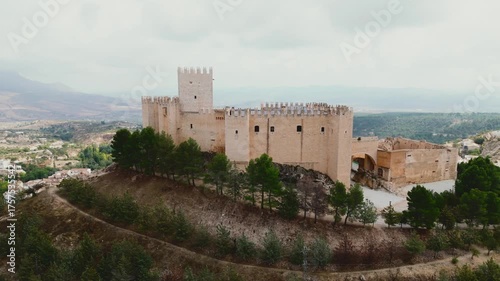  Castillo de Velez-Blanco Renaissance castle perched on rocky hill