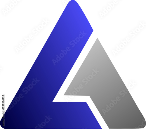 A modern, triangular logo symbolizing innovation, precision, and bold decisions