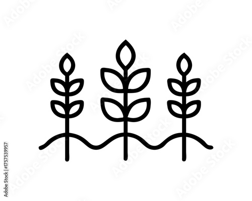 agriculture icon-set vector outline free SVG download