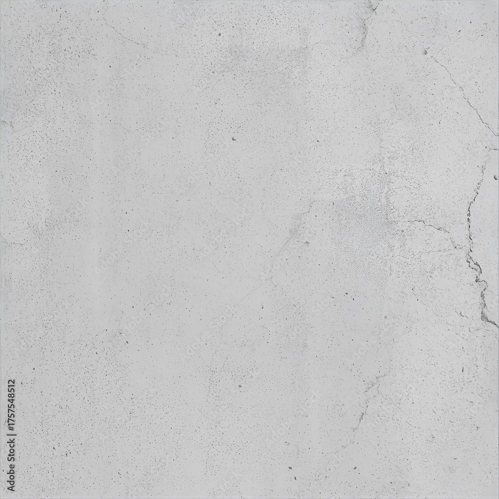 Fototapeta premium Gray Concrete Wall Texture with Cracks – Industrial Background for Modern Design and Architecture