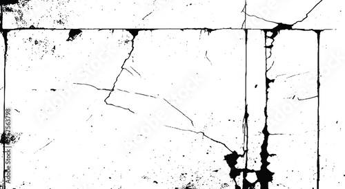 Distress Overlay Texture stock illustration. Crack wall background.