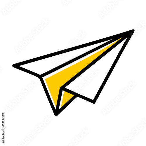 vector illustration of an airplane