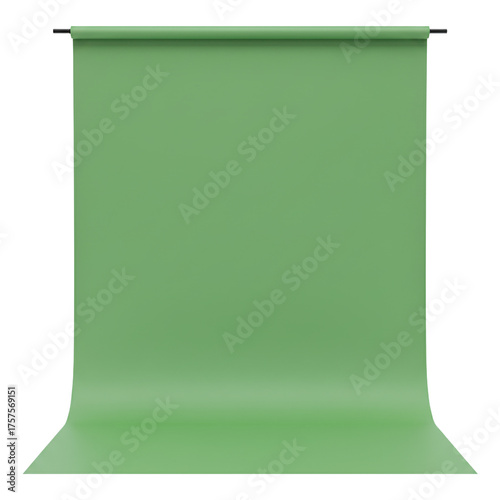 Canvastavla Green photography studio backdrop for photo shoots