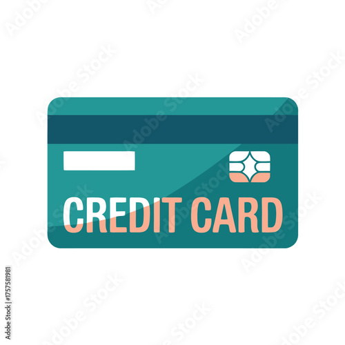 Bank Card Outline Design