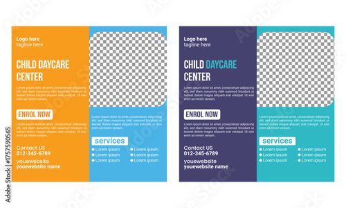 Baby Daycare's social media post design