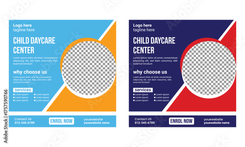 Baby Daycare's social media post design