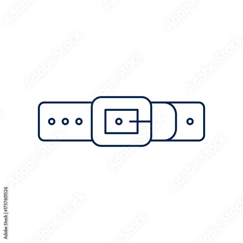 Belt vector illustration icon