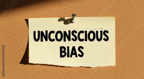 Unconscious Bias Concept Pinned Note Awareness Diversity Inclusion Training