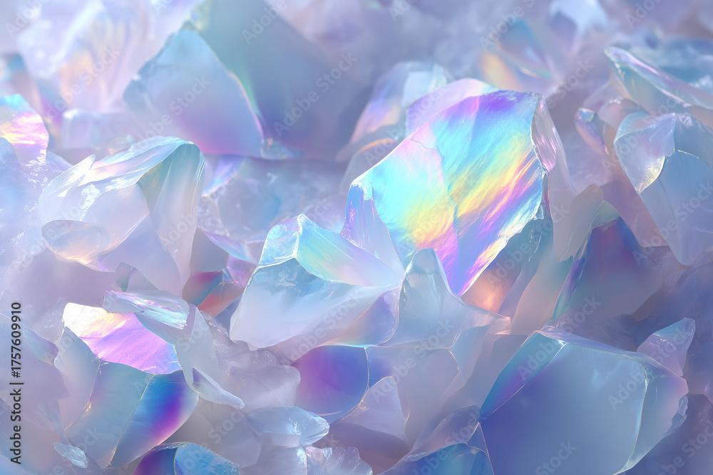 Fototapeta premium Opal Crystal Fantasy Texture