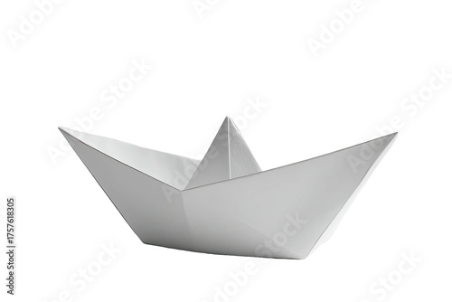 Wallpaper Mural Simple origami paper boat Torontodigital.ca