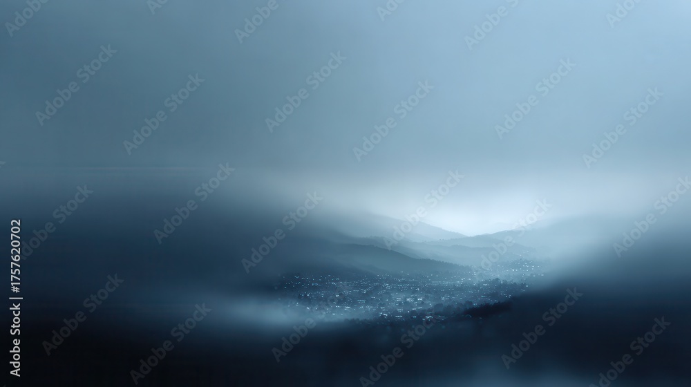 Fototapeta premium Soft Blurry Abstract Gradient Background in Cool Tones