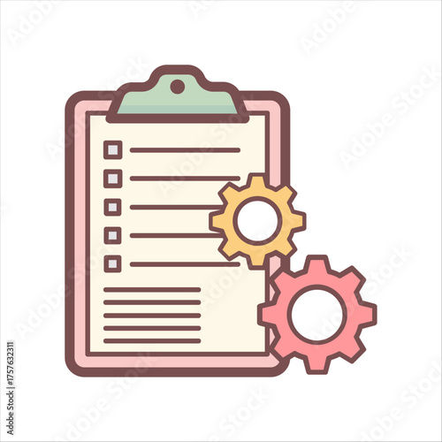 Settings and Process Management Icon