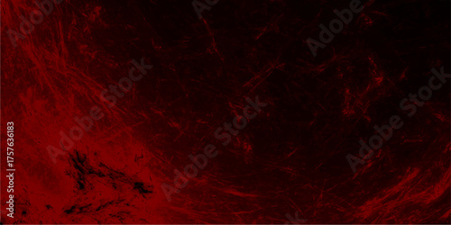 Dark seamless pattern red background marble wall texture for design.A dark red background bursts with the hot, burning texture of a flame and an inferno of light.Scary red wall. Rustic grunge textured