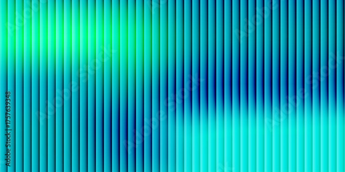 glass texture design with vertical ribbed line. minimal and texture design, futuristic distortion, glow and distorted glassy effect, vector illustration