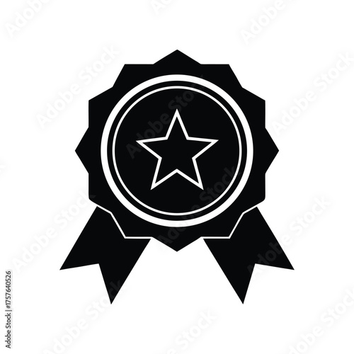Excellence Award Badge Icon A Symbol of Achievement and Recognition for Outstanding Performance