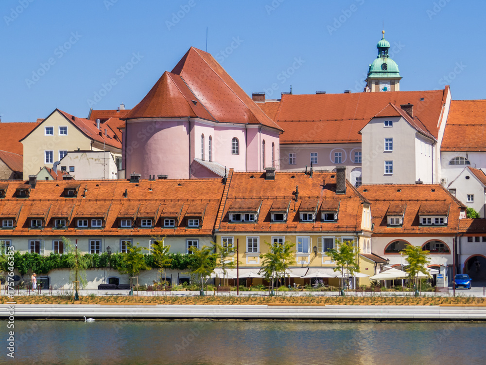 Obraz premium Lent, Maribor, Slovenia