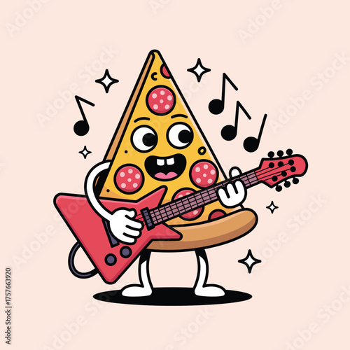 A funny cartoon clown character with a hat holds a gift box for a child in a festive holiday illustration