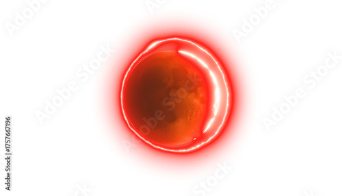 Moon PNG Transparent Background | Glowing Full Moon Clipart | Realistic Night Sky Moon Image